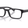 Burberry BE2463U 4260 - Matte Black eyeglasses angle view