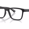 Burberry BE2464U 4260 - Matte Black eyeglasses angle view