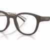 Burberry BE2465U 4234 - Matte Brown eyeglasses angle view