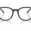 Burberry BE2465U 4234 - Matte Brown eyeglasses front view
