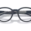 Burberry BE2465U 4261 - Matte Blue eyeglasses angle view