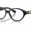 Burberry BE2466 3001 - Black eyeglasses angle view