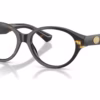Burberry BE2466 4106 - Yellow Havana eyeglasses angle view