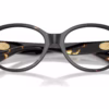 Burberry BE2466 4106 - Yellow Havana eyeglasses angle view