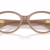Burberry BE2466 4258 - Beige eyeglasses angle view