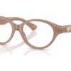 Burberry BE2466F 4258 - Beige eyeglasses angle view