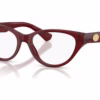 Burberry BE2467F 4192 - Bordeaux eyeglasses angle view