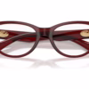 Burberry BE2467F 4192 - Bordeaux eyeglasses angle view