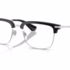 Burberry BE2468 3001 - Black eyeglasses angle view