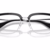 Burberry BE2468 3001 - Black eyeglasses angle view