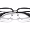 Burberry BE2468 3464 - Matte Black eyeglasses angle view
