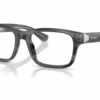 Burberry BE2469F 4254 - Striped Green eyeglasses angle view