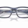 Burberry BE2469F 4255 - Striped Blue eyeglasses angle view