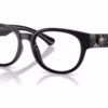 Burberry BE2470U 3001 - Black eyeglasses angle view