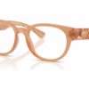 Burberry BE2470U 4266 - Beige eyeglasses angle view