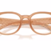 Burberry BE2470U 4266 - Beige eyeglasses angle view