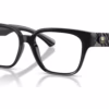 Burberry BE2471U 3001 - Black eyeglasses angle view