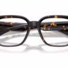 Burberry BE2471U 4106 - Yellow Havana eyeglasses angle view