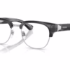 Burberry BE2472D 4254 - Striped Green eyeglasses angle view