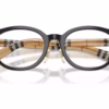 Burberry BE2473D 4161 - Black eyeglasses angle view