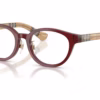 Burberry BE2473D 4176 - Bordeaux eyeglasses angle view
