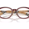 Burberry BE2473D 4176 - Bordeaux eyeglasses angle view