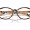 Burberry BE2473D 4216 - Dark Havana eyeglasses angle view