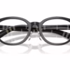 Burberry BE2473D 4270 - Grey eyeglasses angle view