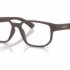 Burberry BE2474D 4234 - Matte Brown eyeglasses angle view