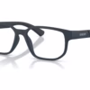Burberry BE2474D 4240 - Matte Blue eyeglasses angle view