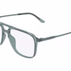 Calvin Klein CK26538 435 - Transparent Avio eyeglasses angle view