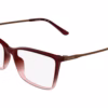 Calvin Klein CK26542 610 - Transparent Wine/Rose eyeglasses angle view