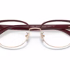 Coach HC5130 9385 - Burgundy/Shiny Rose Gold eyeglasses angle view