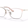 Coach HC5135 9350 - Satin Pink / Light Gold eyeglasses angle view