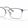 Coach HC5135 9405 - Satin Navy / Silver eyeglasses angle view