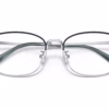 Coach HC5135 9405 - Satin Navy / Silver eyeglasses angle view