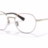 Coach HC5141 9005 - Shiny Light Gold eyeglasses angle view
