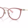 Coach HC5146 9416 - Transparent Pink eyeglasses angle view