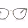 Coach HC5146 9417 - Transparent Grey eyeglasses front view