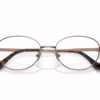 Coach HC5153TD 9331 - Shiny Rose Gold eyeglasses angle view