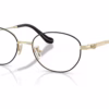 Coach HC5153TD 9430 - Shiny Light Gold /Black eyeglasses angle view