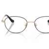 Coach HC5153TD 9430 - Shiny Light Gold /Black eyeglasses front view