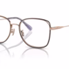 Coach HC5160D 9331 - Shiny Rose Gold/Black eyeglasses angle view