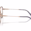 Coach HC5160D 9331 - Shiny Rose Gold/Black eyeglasses side view