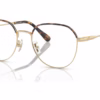Coach HC5164D 9005 - Light Gold / Dark Tortoise eyeglasses angle view
