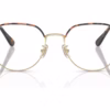 Coach HC5164D 9005 - Light Gold / Dark Tortoise eyeglasses front view