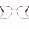 Coach HC5164D 9331 - Rose Gold / Burgundy eyeglasses front view