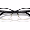 Coach HC5176 9435 - Light Gold / Black eyeglasses angle view