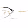 Coach HC5185 9005 - Shiny Light Gold eyeglasses angle view