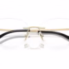Coach HC5185 9005 - Shiny Light Gold eyeglasses angle view